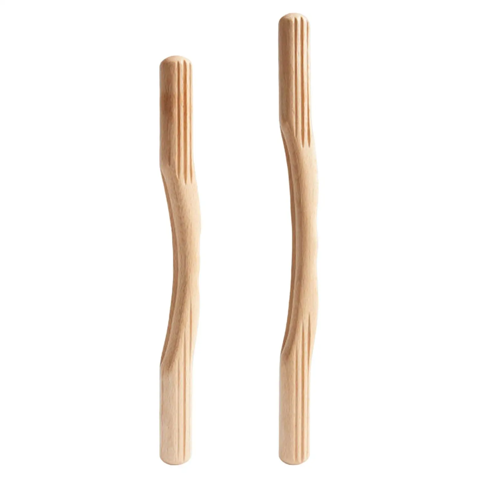 Beech Wood Guasha Scraping Stick Reflexology for Legs Arms Muscle Relaxation