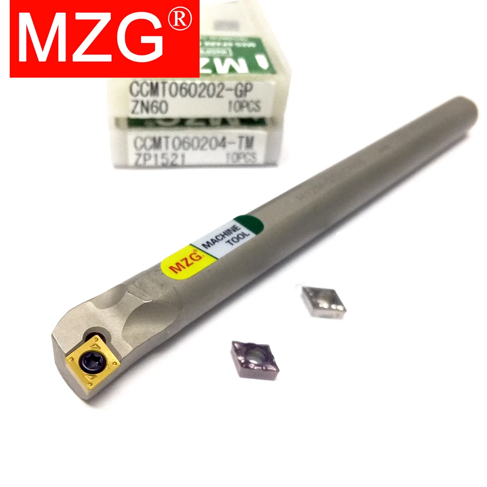 MZG Spring Steel Shockproof SCLCR H04H H05H H06J H08K H10K H10M H12M H14M H14N H16Q H18R H20R H25S Internal Turning Tool Cutter