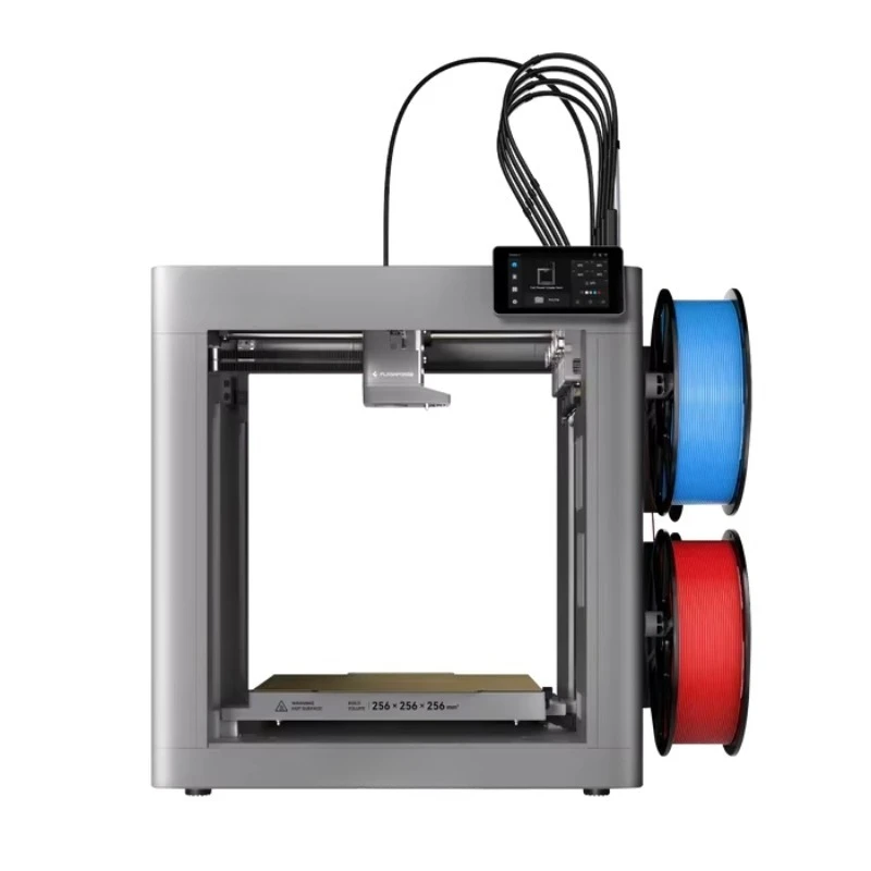 5 4-Toolheads Multi-Color 3D Printer, Zero Purge Waste, 600mm/s High-Speed, Multi-Material Printing,C5