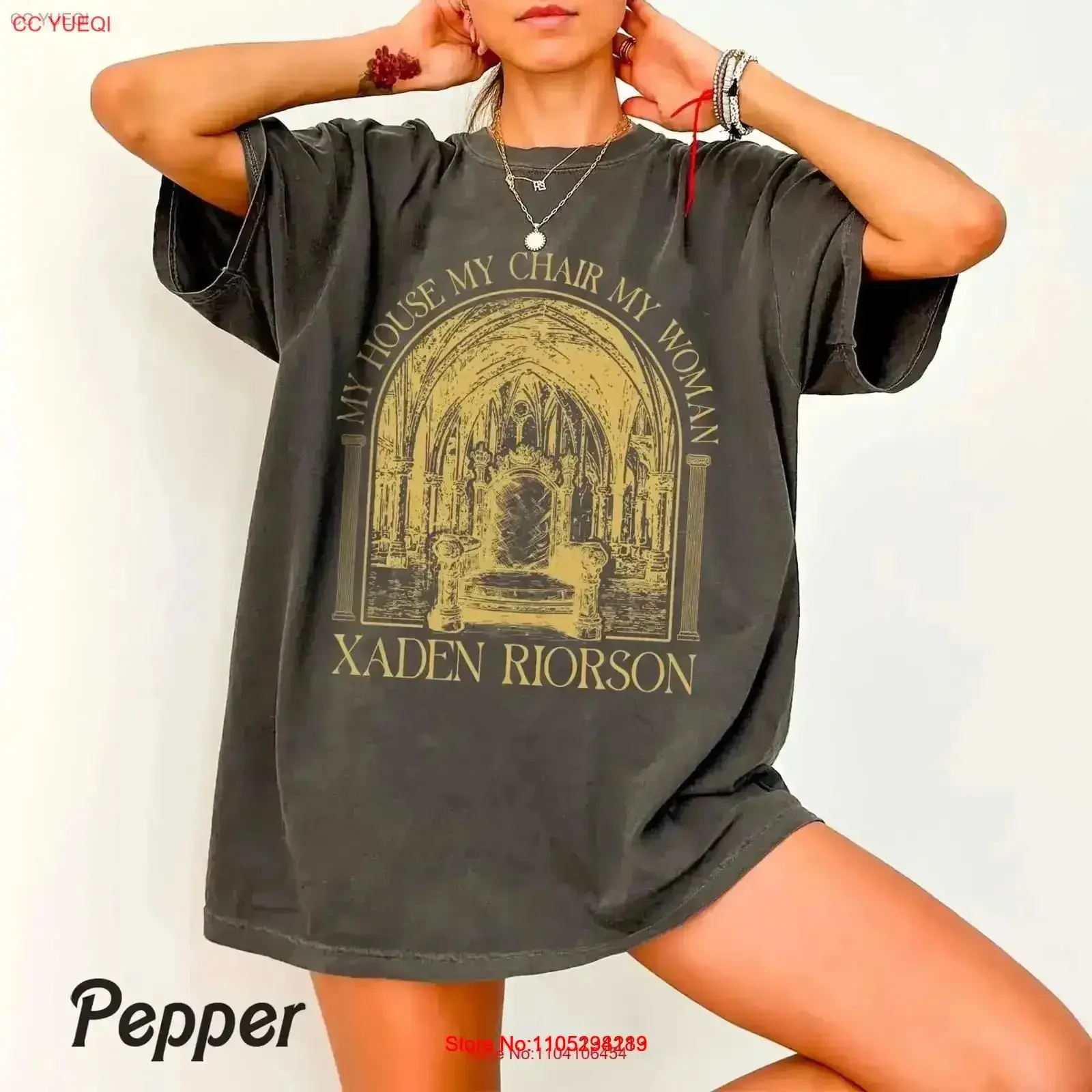 My House Chair Woman T Shirt Xaden Riorson Iron Flame Fourth Wing Rebecca Yaros Fan Violet Sorrengail vintage Washed streetwear
