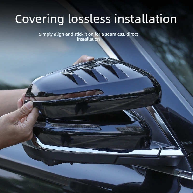 

For Geely Xingyue L Monjaro 2021-2026 Side Mirror Cover, Exterior Rearview Mirror Protective Guard Trim
