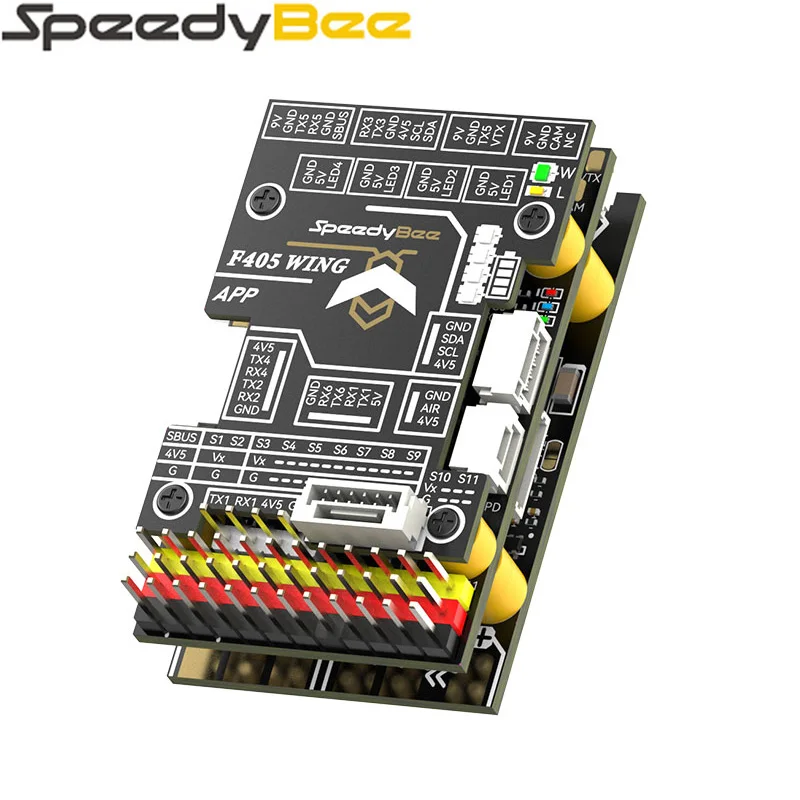 

SpeedyBee F405 WING F405Wing APP FC board ICM42688P Flight Controller for RC Fixed Wing Model Airplane