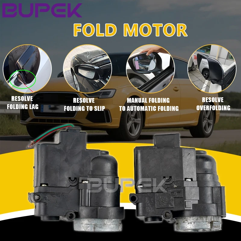 

BUPEK Left right Car Side View Mirror fold Motor For Kia Cadenza Cadenza Sedona Carnival Mohave Borrego accesorios de auto kits
