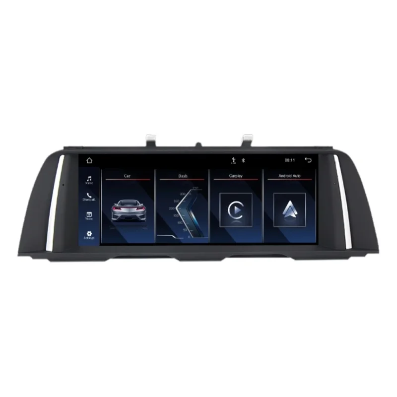 EU-Lagerbestand 10,25 Zoll 1920*720 QLED Bildschirm Auto-Multimedia-Player für BMW 5er F10 F11 CIC NBT Android Auto Wireless CarPlay BT WIFI Beibehaltung des Originalsystems Plug & Play