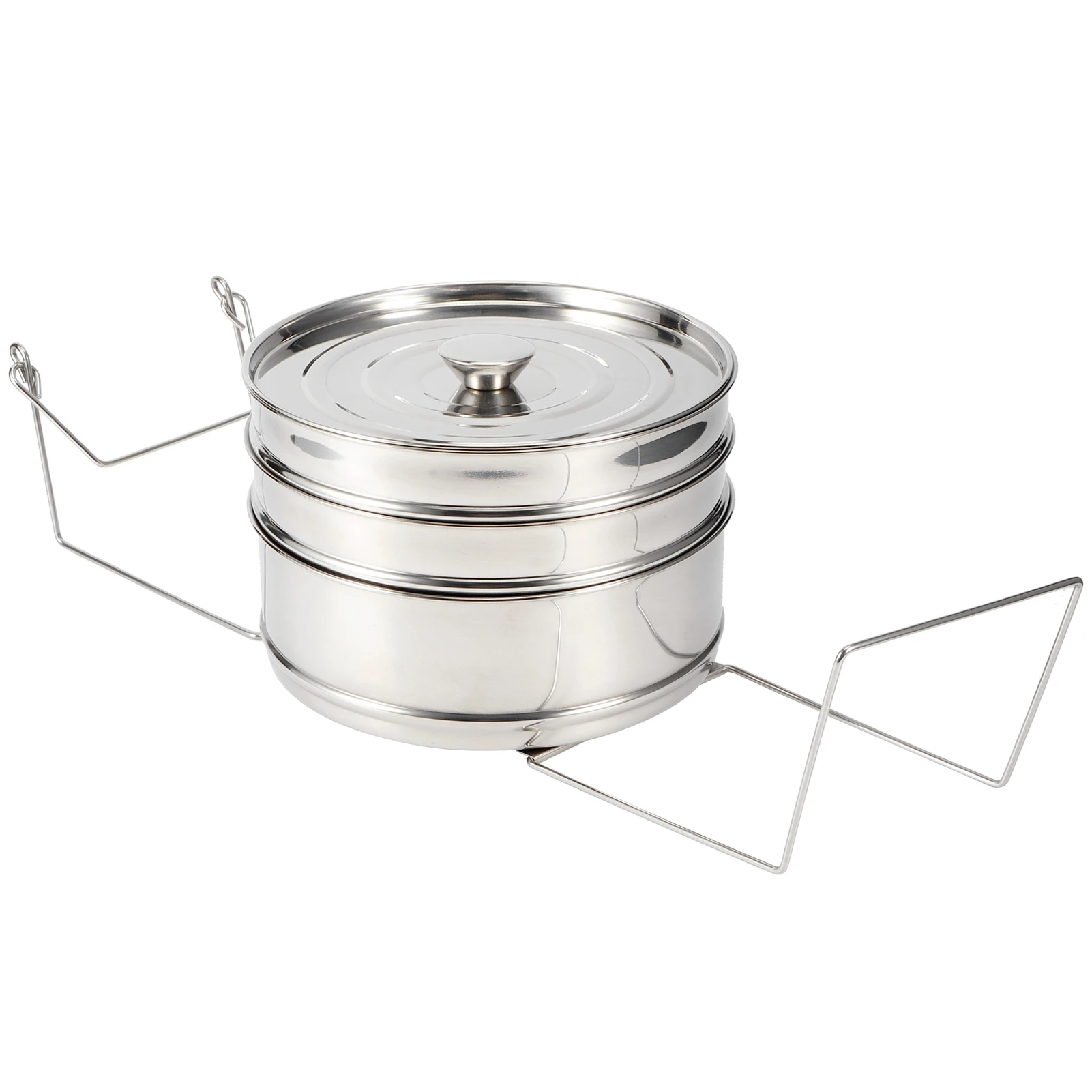 Stackable 3 Tier Stainless Steel  Cooker Pot Set Cook Food Pressure Pot Accessories Pressure Cooker Accessories