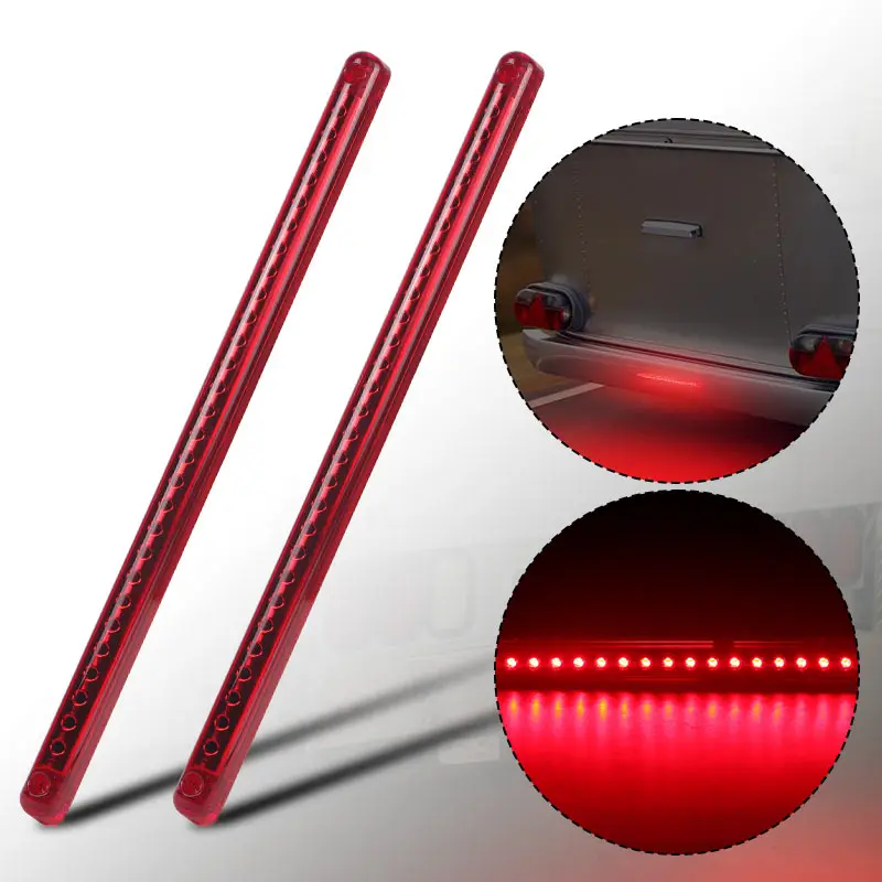 

Universal 28led 31cm Brake Lights Rear Tail Stop Warning Reverse Light For Truck Trailer Lorry Tractor Bus Camper SUV RV ATV 12V
