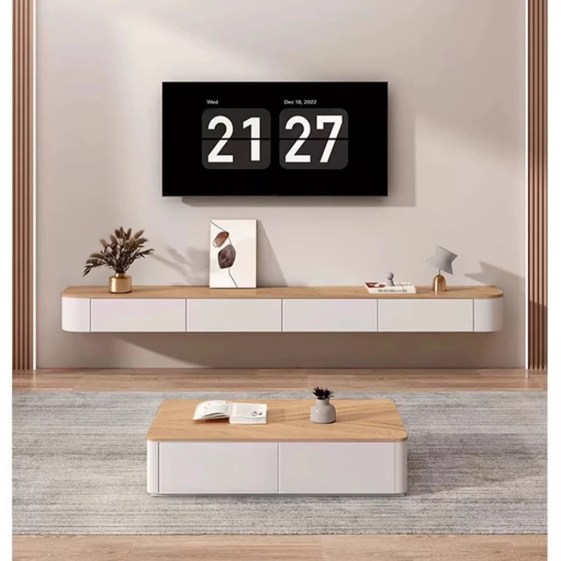 طاولة تلفزيون أثاث للتلفزيون ومركز الترفيه المنزلي وغرفة المعيشة وغرفة التلفزيون وشاشة وحدة تحكم الوسائط بقاعدة الناهض Homcom