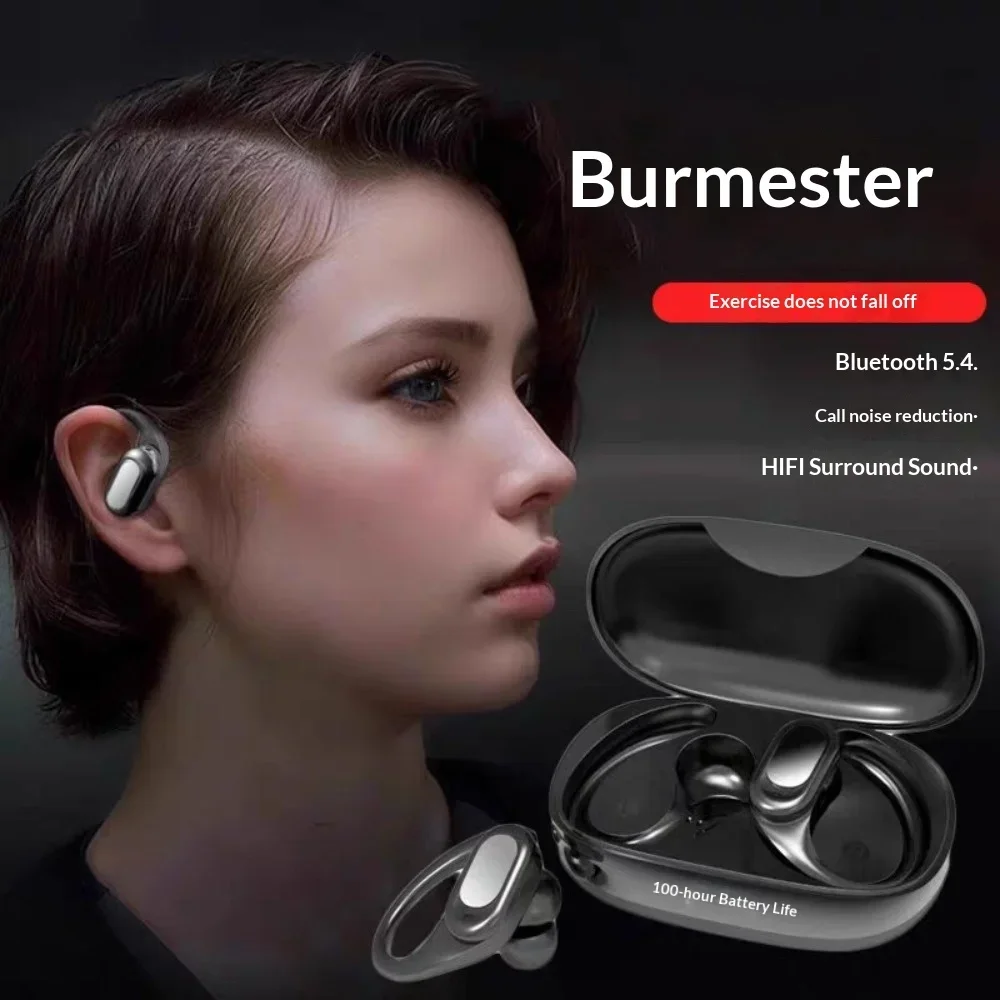 Wireless Bluetooth Earphones Bluetooth 5.3 Noise Cancellation Sleep Imperceptible Wearing Ultra-Long Battery Life Non-In-Ear Mus
