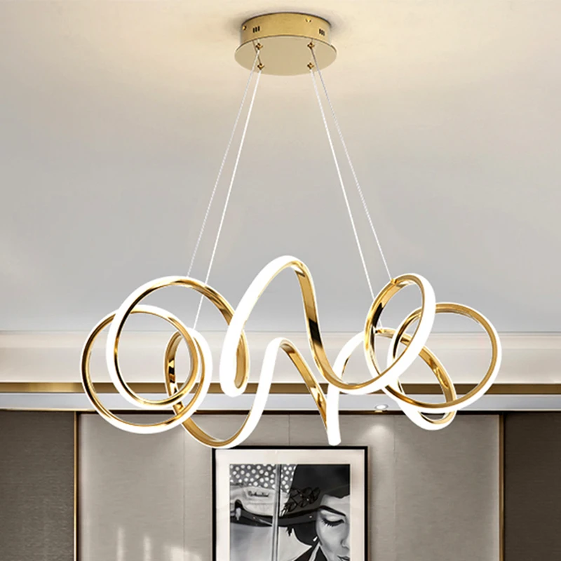 

Nordic home decor Chandeliers for dining room lustre gold pendant lights hanging lamps for ceiling Light fixture indoor lighting