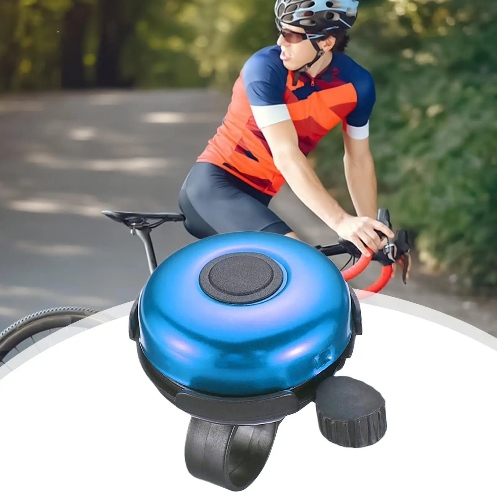 100dB Laute Fahrradklingel, Universelle Legierungs-Fahrradglocke für Erwachsene Kinder Männer Frauen Fahrradlenker, Outdoor-Fahrsicherheit