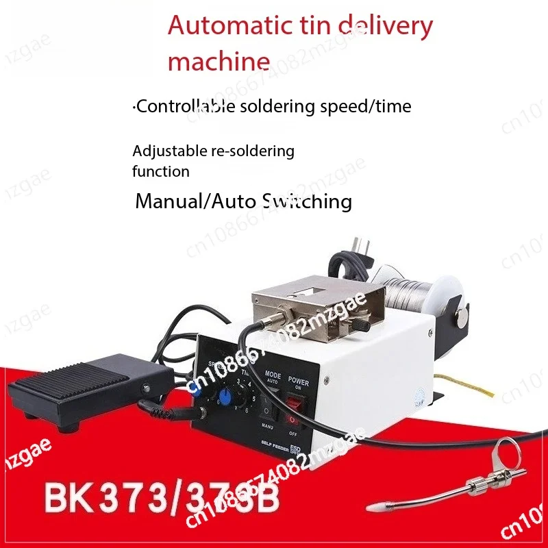 

Автоматический податчик припоя BK373 с ножной педалью для непрерывной подачи проволоки на паяльную станцию
