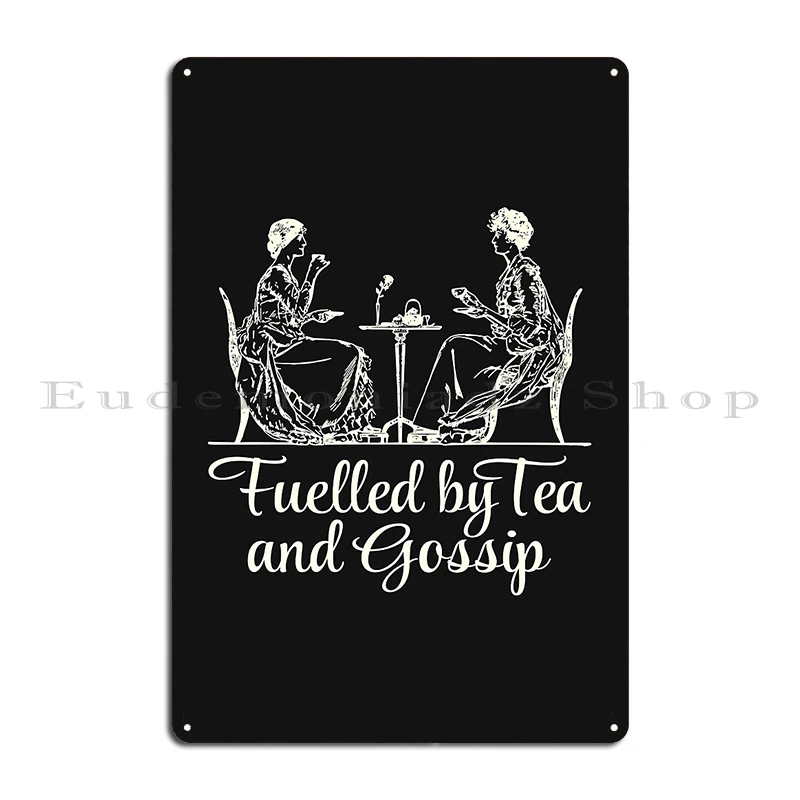 The Secret to a Well Balanced Life is Tea Cozy Crimes and a Cuppa Metal Printing Decoration Club Bar Bar Retro Tin Sign Poster