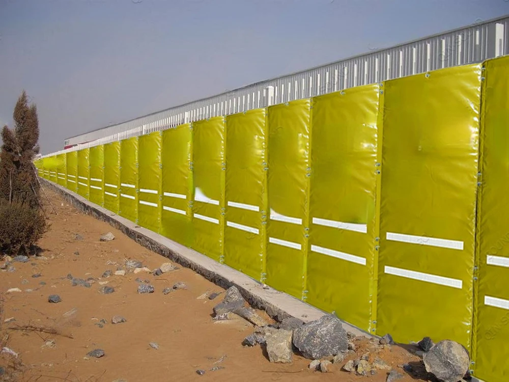 Outdoor soundproofing material Portable professional sound blocking fence noise road barrier