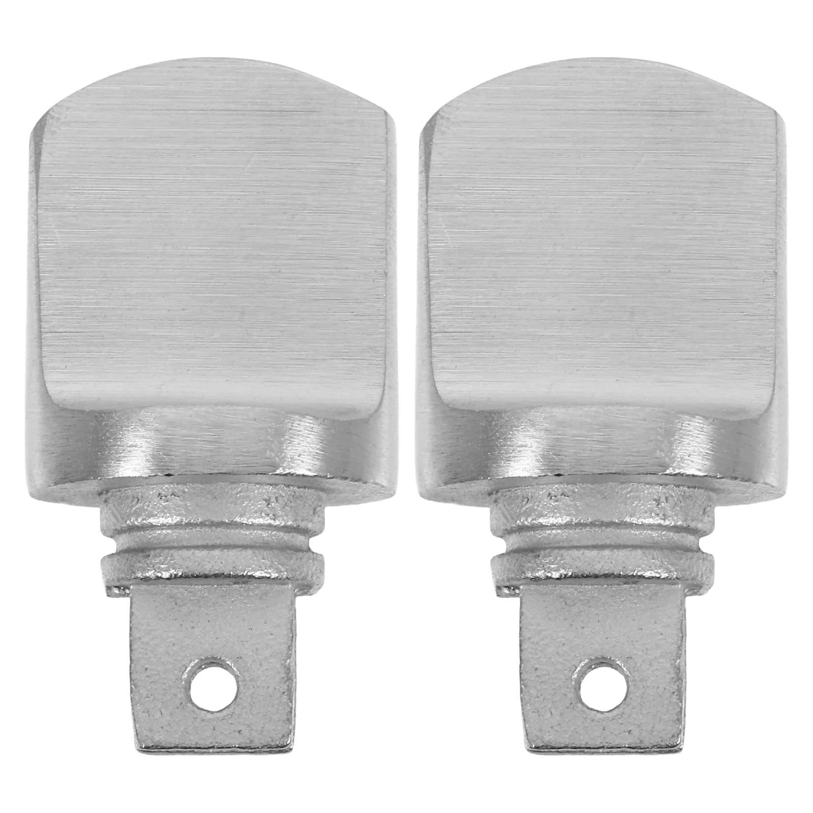 

2pcs Stainless Steel Knob Universal Fit Locking Interior Handle For Bedroom Bathroom Easy Install Durable Replacement Part Home