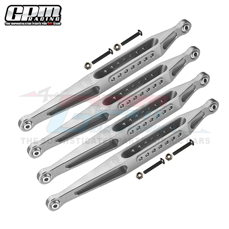 GPM Aluminum 7075 Lower Link Bar Set For LOSI 1/8 LMT Solid Axle Monster Truck