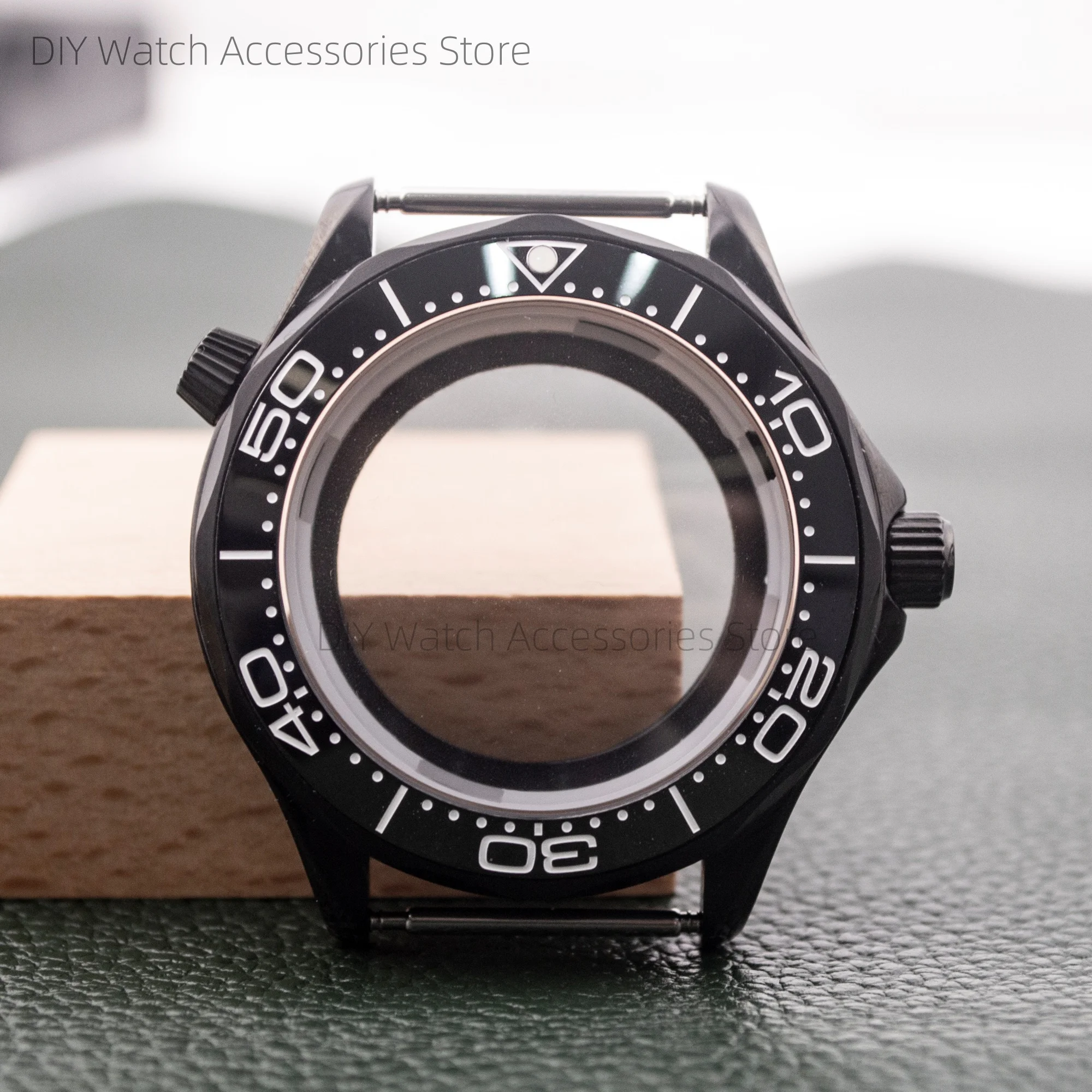 

41mm NH35 Watchcase for Seamaster 300 Case 316L Stainless Steel 10ATM Waterproof Watch Case fit NH35 NH36 Movement Watch Parts