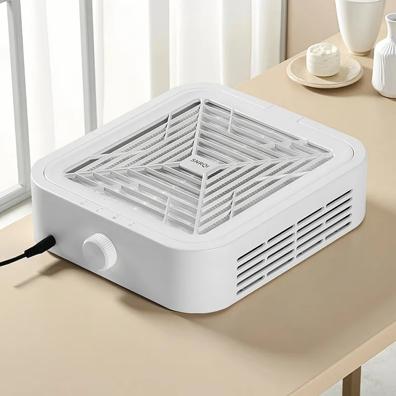 

120W Nail Dust Collector Fan Professional Manicure Vacuum Cleaner Machine Pedicure Strong Suction Powerful Nail Dust Collector