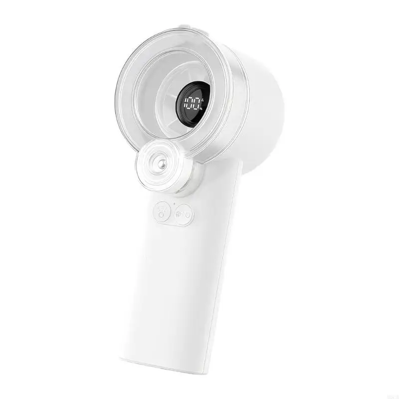M6CB Portable Handheld Fan Rechargeable Mist Sprayer Cooling Device for Travel Home