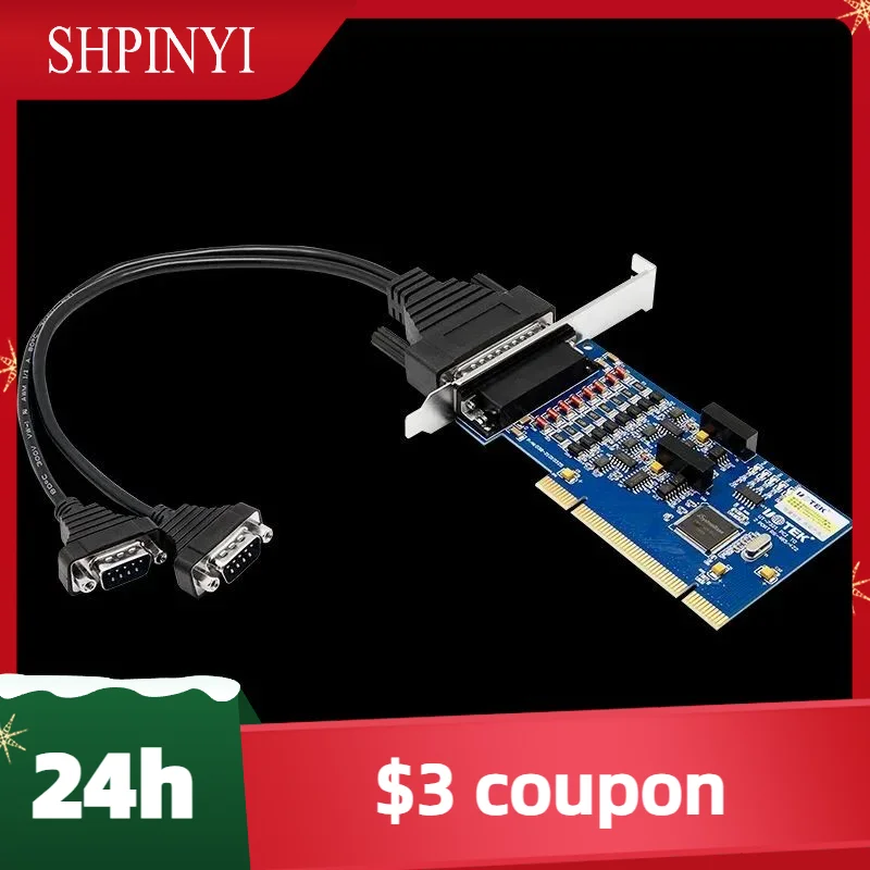 

Новая последовательная карта UOTEK PCI к RS-485 RS-422 RS485 RS422 2-портовый высокоскоростной преобразователь расширения DR44 с изоляцией UT-732I