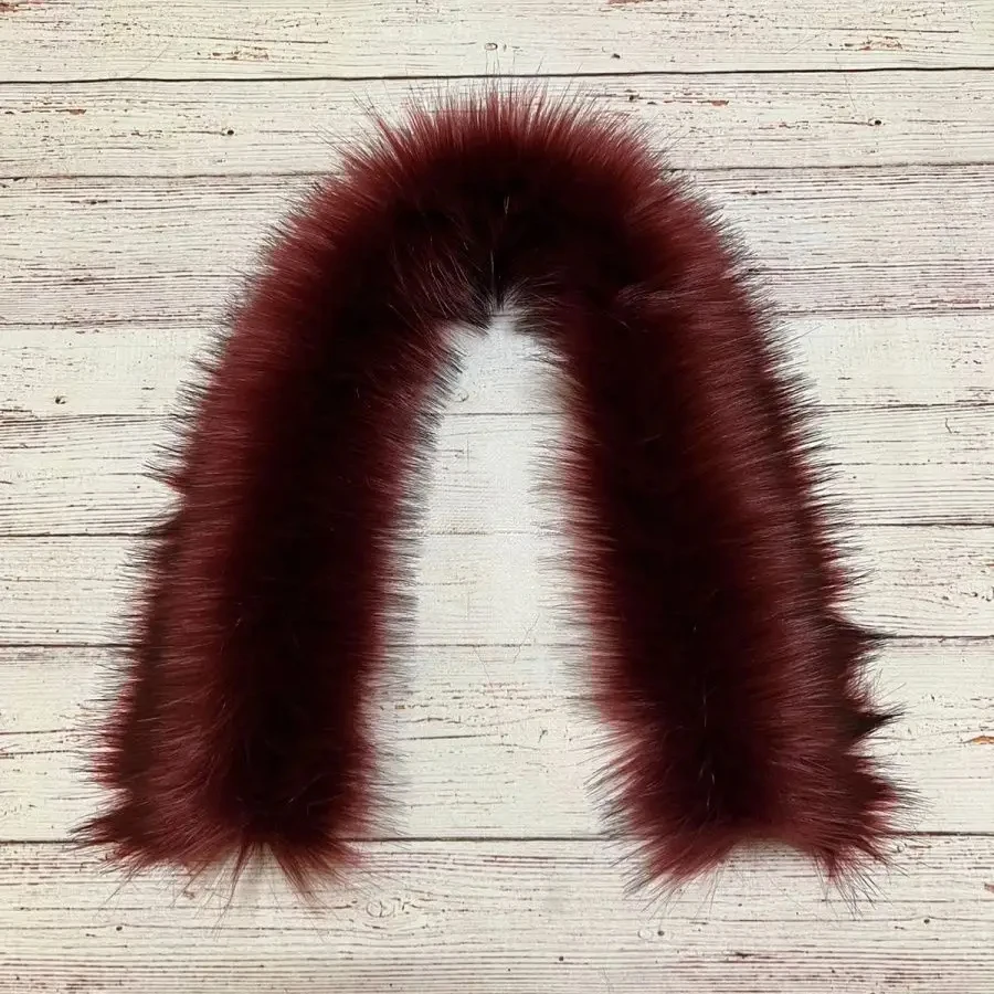 Faux Fur Fabric Sewing  Costume DIY Cosplay Fluffy Trim Decoration Christmas Tree Cosplay Costume Party Decor Stripe Plush Fur