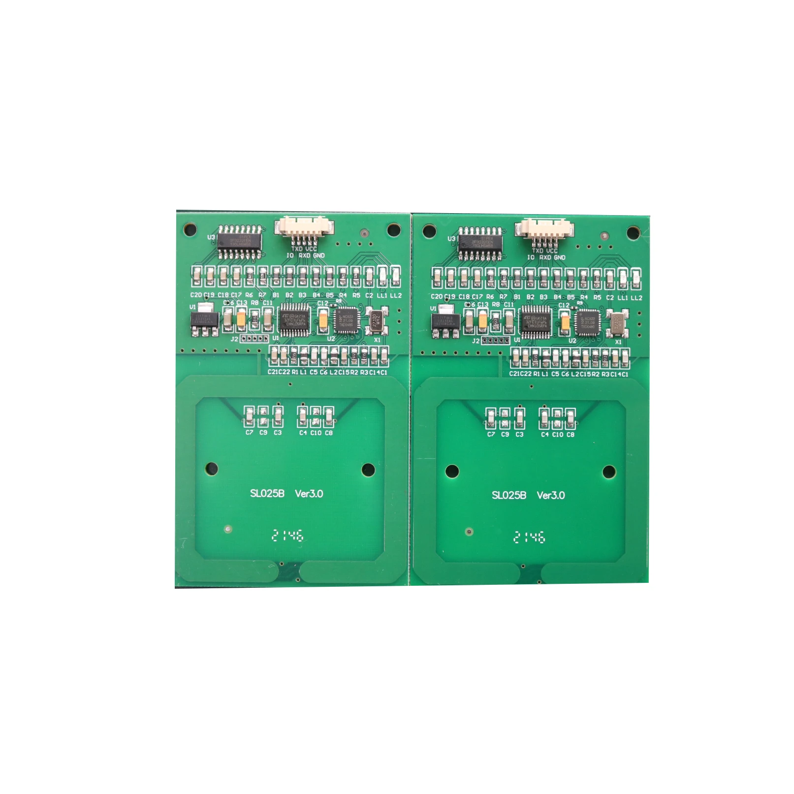 free shipping MIFARERS232 interface Module SL025B 3.0V 13.56MHz RFID reader/writer module