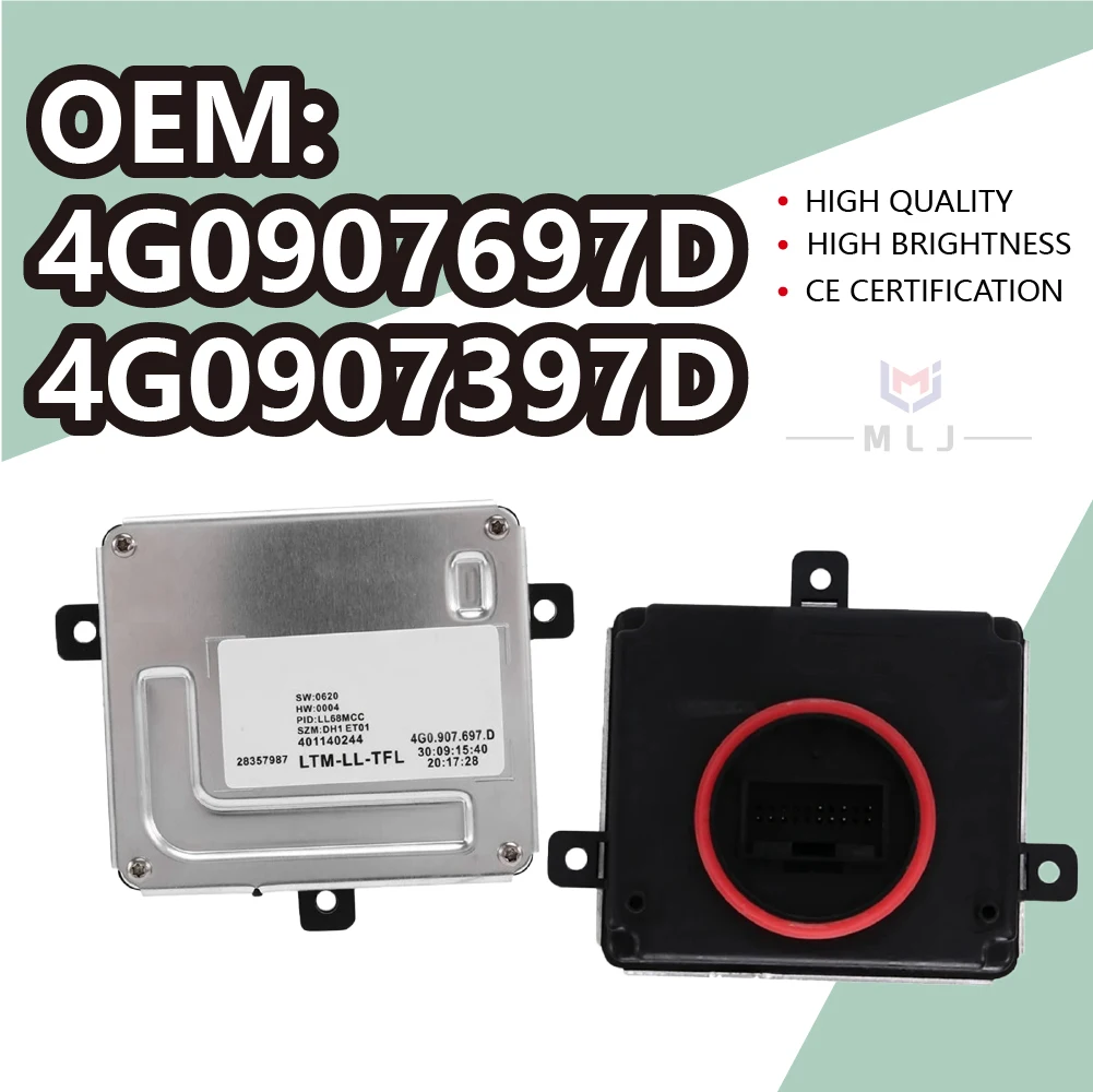 

4G0907697D 4G0907397D For Audi A4 A5 A6 Q3 Q5 2011-2017 DRL Module DRL Control Ballast Follower Controller Car Accessories