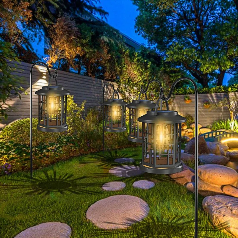 

Лидер продаж-солнечные фонари, водонепроницаемые, модернизированные яркие подвесные солнечные фонари для улицы, для сада, патио, двора, декоративные