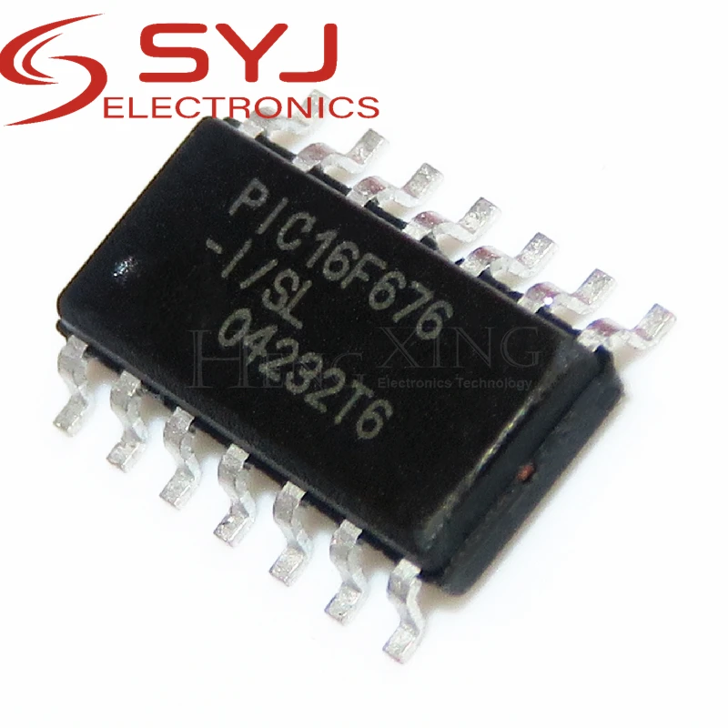 

10 шт PIC16F676-I/SL PIC16F676 SOP-14