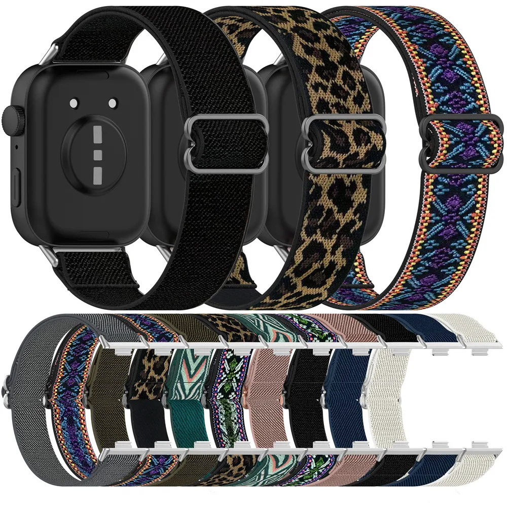 Cinturino per Huawei Watch Fit 3 cinturino intrecciato in Nylon elasticizzato cinturino sportivo cinturino morbido