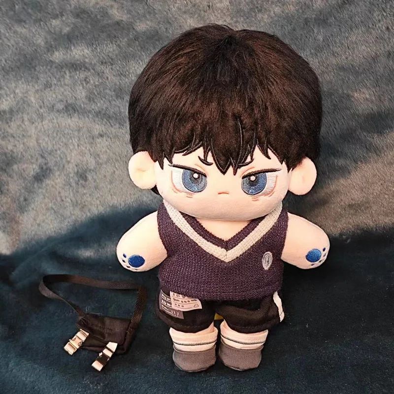 20 Cm Anime Haikyuu Tobio Kageyama Gevulde Pluche Pop Met Skelet Nude Body Cosplay Verkleed Katoenen Pop Speelgoed Voor Kinderen Cadeau