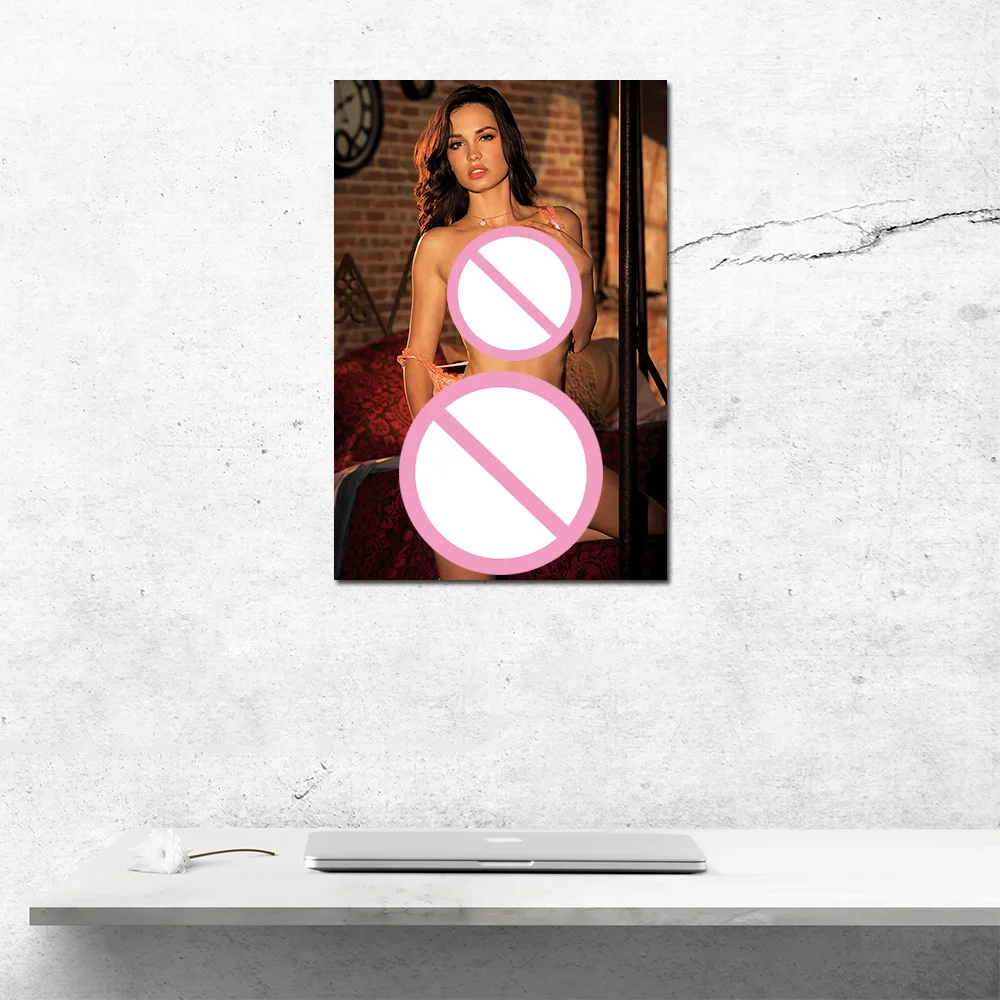 Decorative Canvas Painting Beautiful Woman Wall Art Posters Bedroom Decoration Printed Picture For Living Room Decor