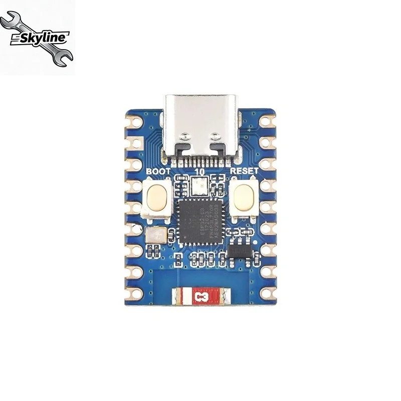 RISC-V Core Wireless Development Board Parts WiFi Bluetooth 5 Dual Communication Compact Single Chip Embedded Control Module