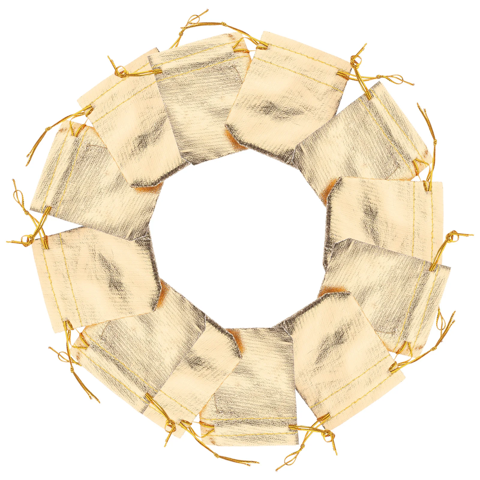 

100Pcs Portable Drawstring Jewelry Storage Bags Small Gift Packaging Bag for Gift Wrapping Christmas Present Bags