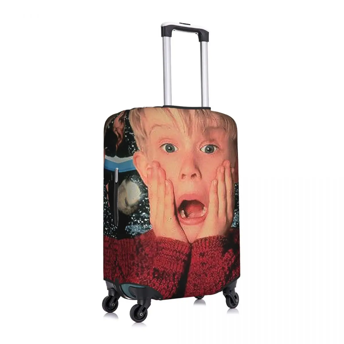 Home Alone Surprise-Juste de protection pour bagages, housse anti-poussière, élastique, étanche, 18-32 pouces, housse de valise, accessoires de voyage