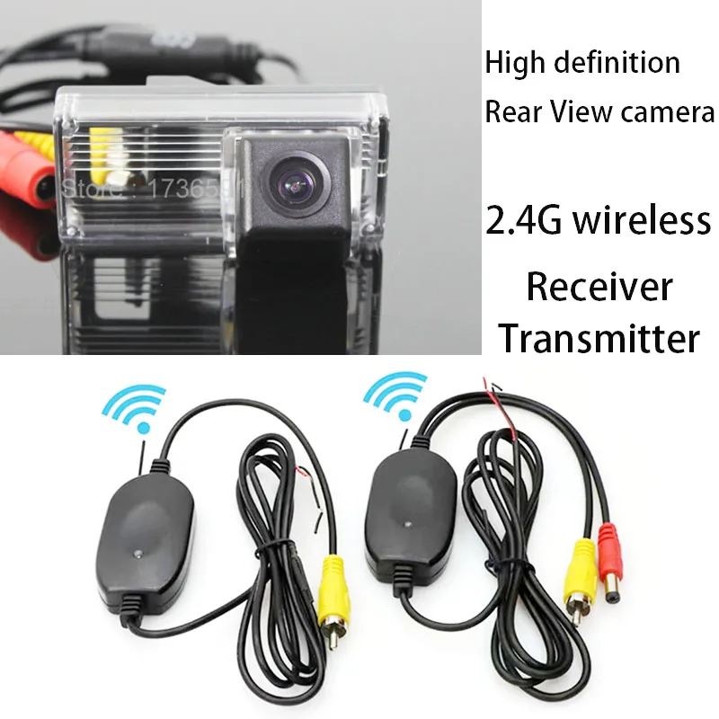 Wireless Parking Camera For Toyota Land Cruiser LC 100 120 200 Prado V8 Prius Mark X / Lexus GX 470 LX470 Car Rear view Camera