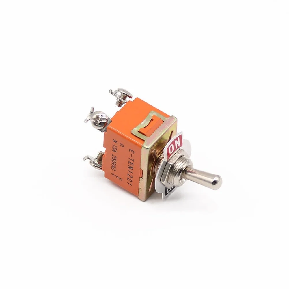 2-Way 4-Pin For For toggle Switch Designed for Industrial Use with Screw Terminal Connection and 12.2mm Panel Opening