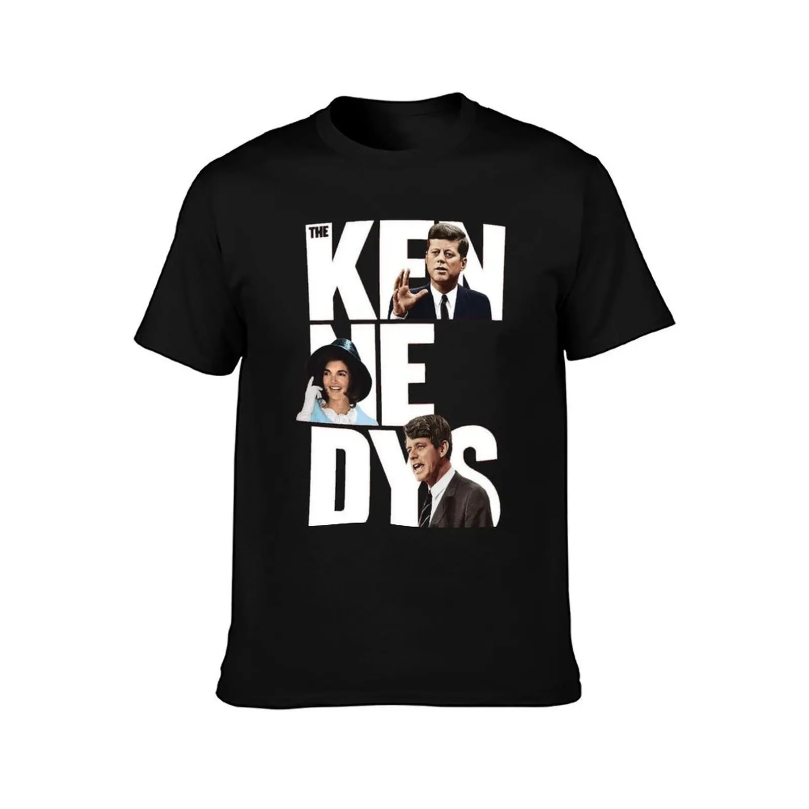 The Kennedys American Dynasty T-Shirt Summer Casual Cotton Tee Oversized Streetwear Tops Vintage Graphic Print 100% Cotton