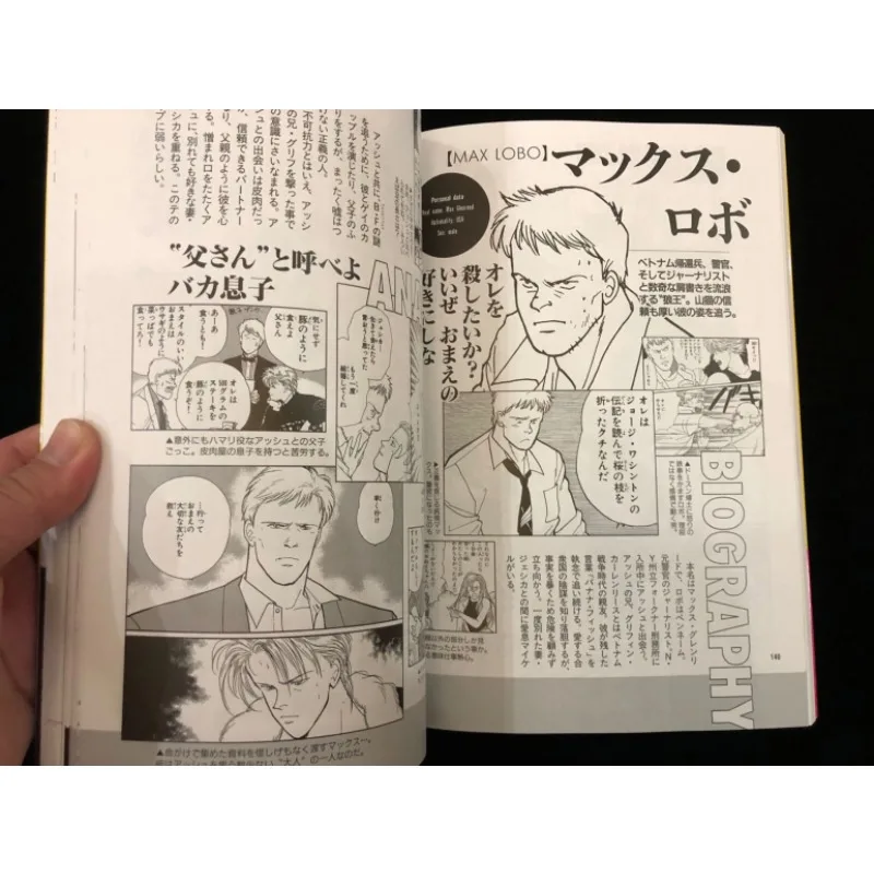 BANANA FISH Official Guidebook REBIRTH Complete Edition Artbook Manga Comic Akimi Yoshida Illustration Collection Ash Lynx view 2
