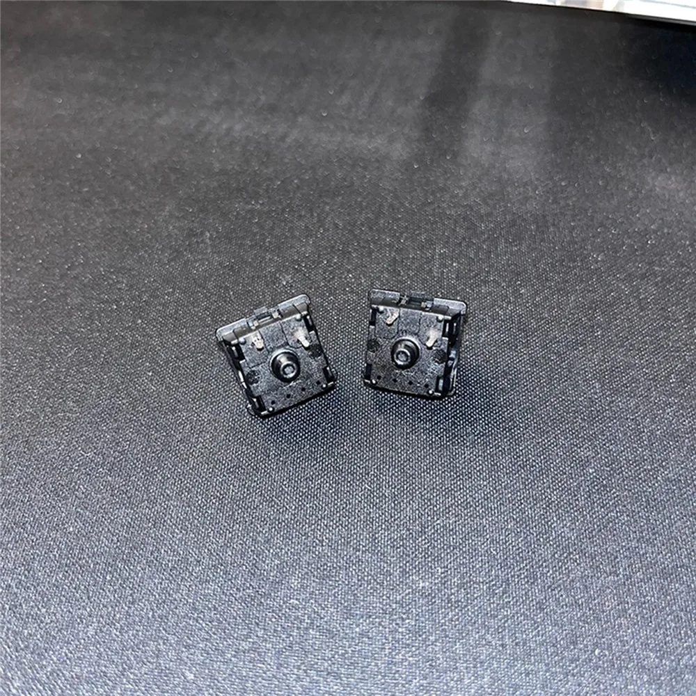 Eje de teclado negro, interruptor de teclado mecánico, extraíble, alta calidad