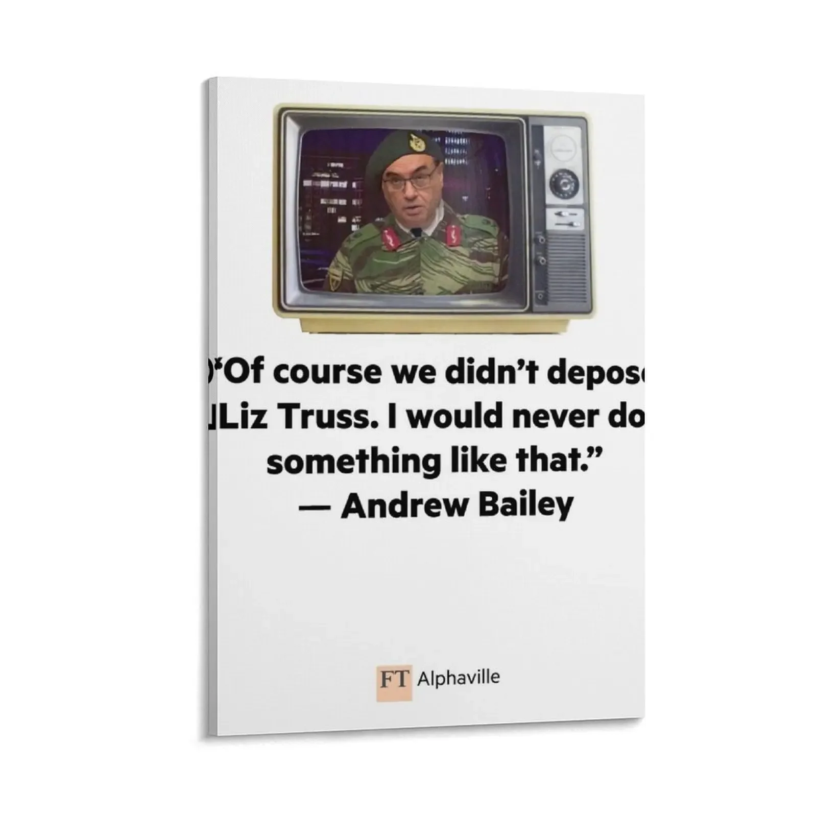 

Andrew Bailey Coup Canvas Painting korean room decor aesthetic room decor home decorations