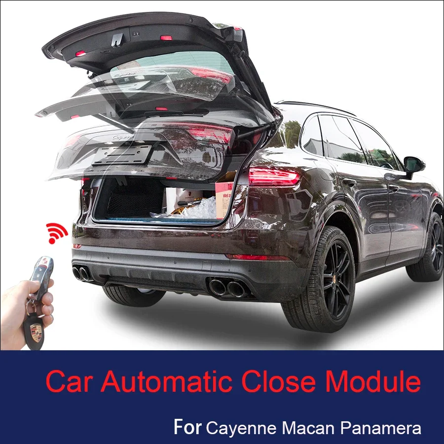 Dla Porsche Cayenne Macan Panamera Zdalne sterowanie Elektryczny przełącznik bagażnika Moduł zamykający System zamykania Sterowanie kluczem klapy podnoszonej