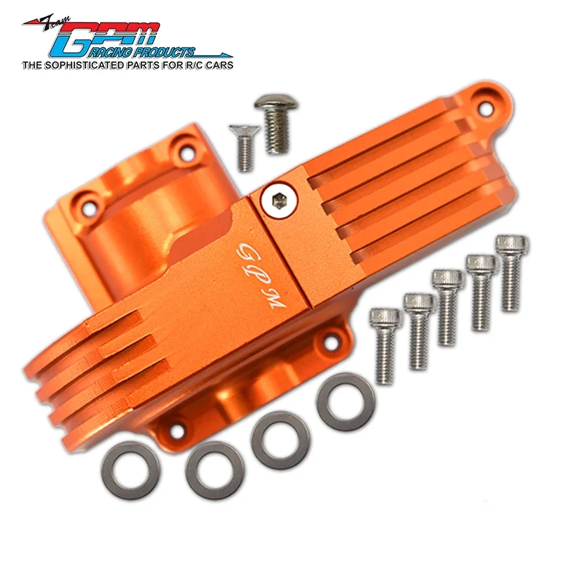 GPM سبيكة معدنية غطاء الترس الرئيسي حماية ل TRAXXAS 1/10 MAXX شاحنة وحش 89076-4 RC جزء السيارة