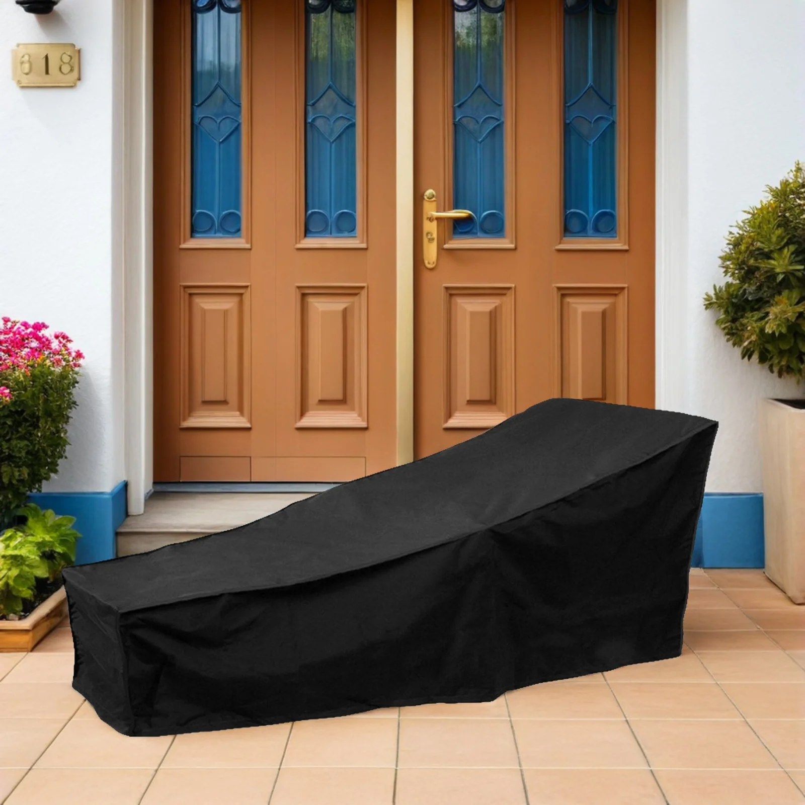 

Outdoor Chair Chair Protective Cover Waterproof Tear Resistant Portable Garden Furniture Storage Bag