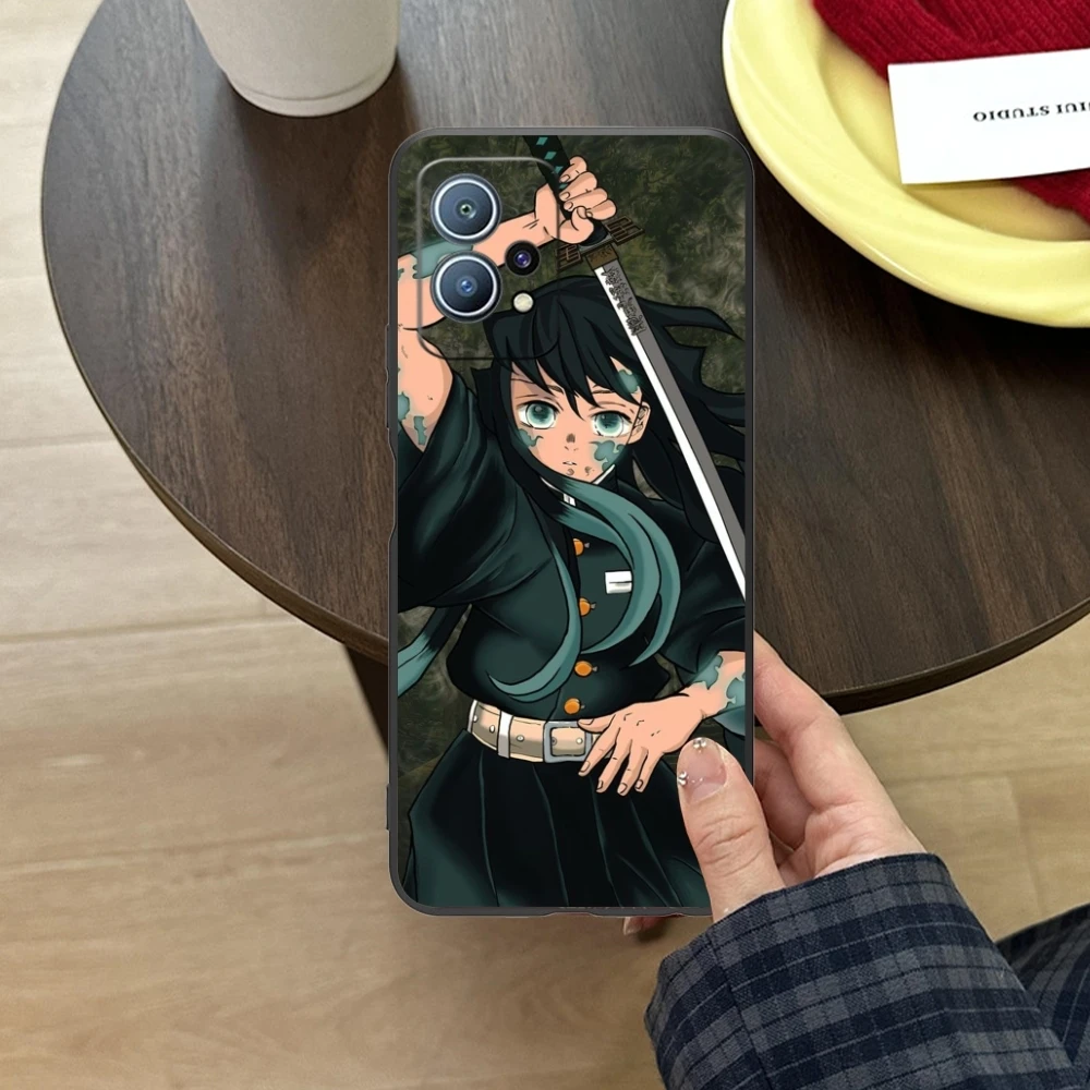 เคสโทรศัพท์มือถือลาย Demon Slayer muichiro สำหรับ Huawei P60 P50 P40 P30 P20 P10 P9 P8 Pro Lite PLUS กรอบโทรศัพท์เนื้อนิ่มสีดำ