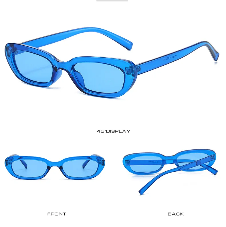 OEC CPO Ins Beliebte Fashion Square Luxus Sonnenbrille Frauen Marke Designer Rechteck Sonnenbrille Weibliche Candy Farbe Brillen – Detail 13