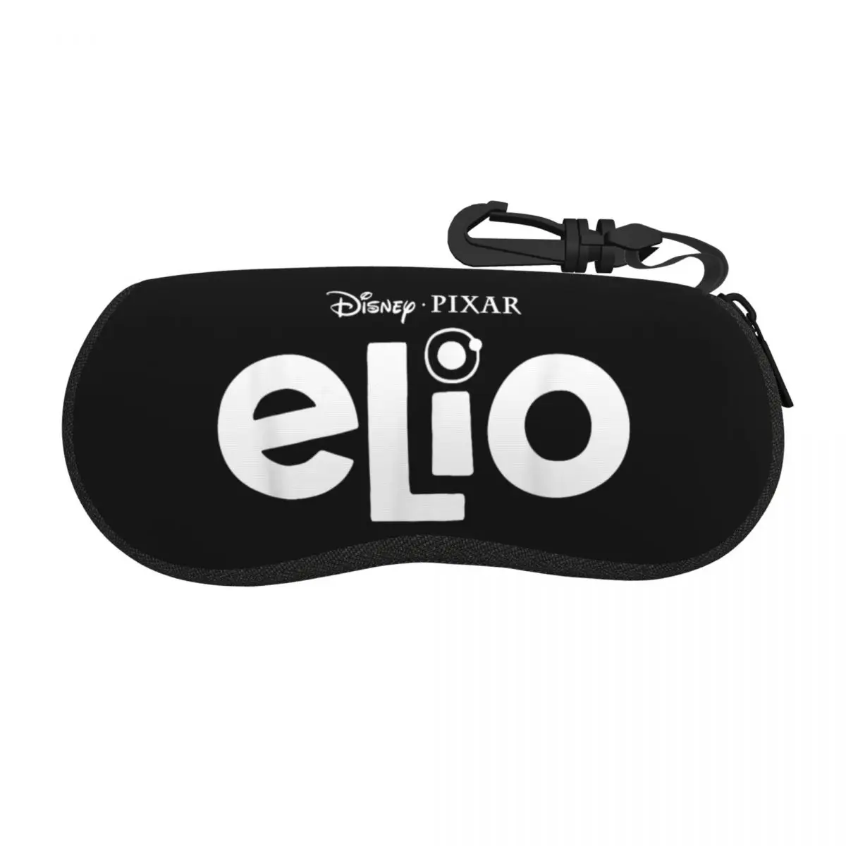 

Elio Movie Title Logo Glasses Case Fashion Zipper 2025 New Cartoon Glasses Storage Box Anti-Pressure Eye Contacts Case