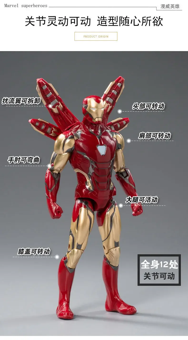 マーベルアベンジャーズアクションフィギュア,子供向けおもちゃ