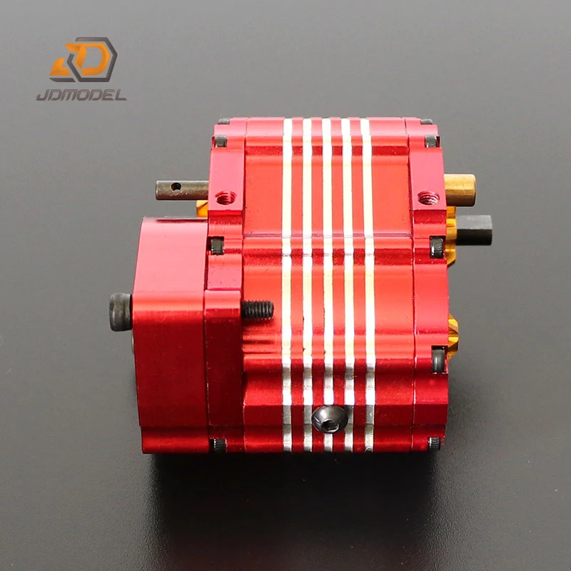 JDM 2Speed Gearbox For DIY 1/14 Tamiya LESU Model Cars RC Dump Tipper Remote Control Tractor Truck Toys For Boys TH19654-SMT5
