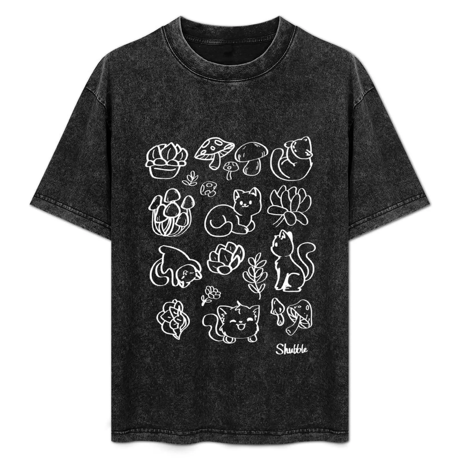 

shubble merch T-Shirt Standard Fit Solid Tee Shirt