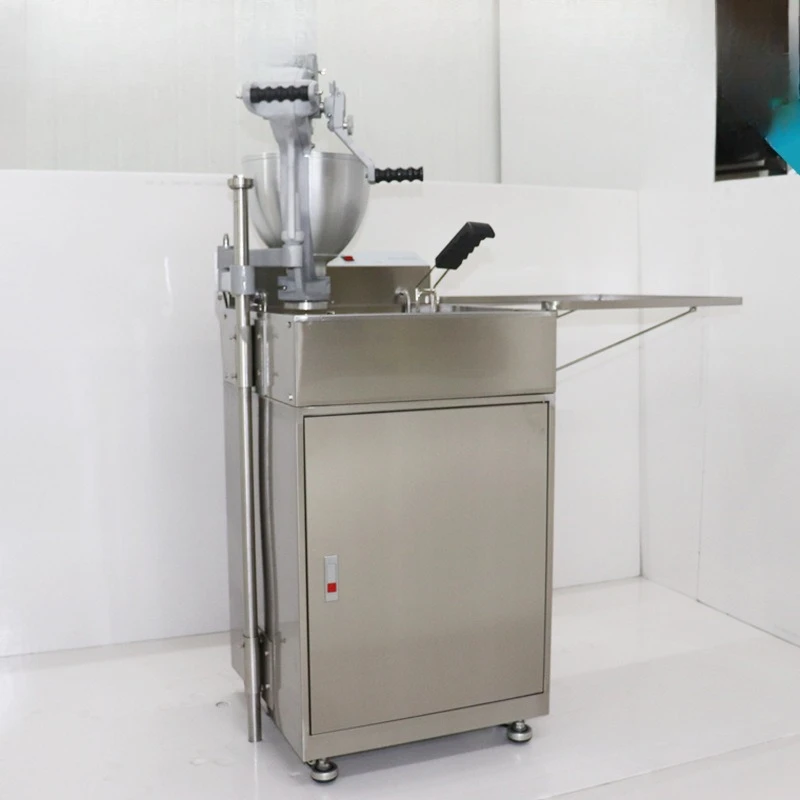 304 material donut machine manual control large frying cylinder furnace vertical port removal machine